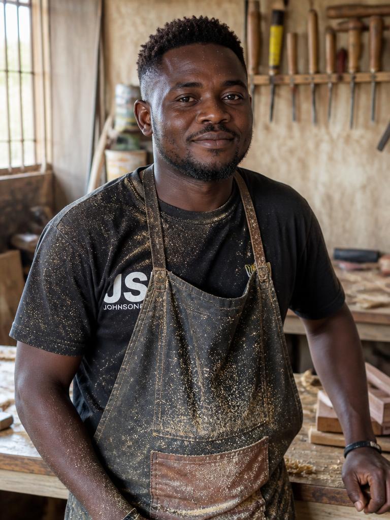 Etienne N., Furniture Maker, Cameroon